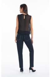 Calça Jogging Black Preppy Lav.Black