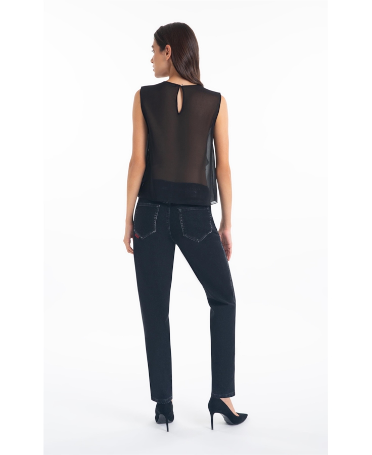 Calça Jogging Black Preppy Lav.Black