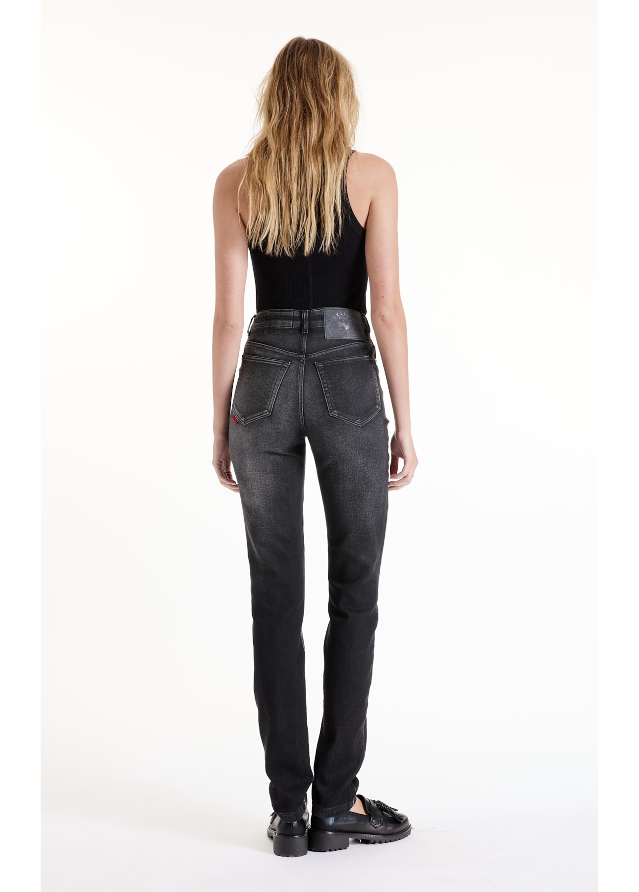 Calça Jogging Black Skinny 2134 - Lav.Escuro C/ Tie Dye