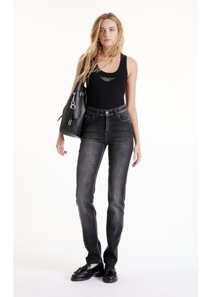 Calça Jogging Black Skinny 2134 - Lav.Escuro C/ Tie Dye