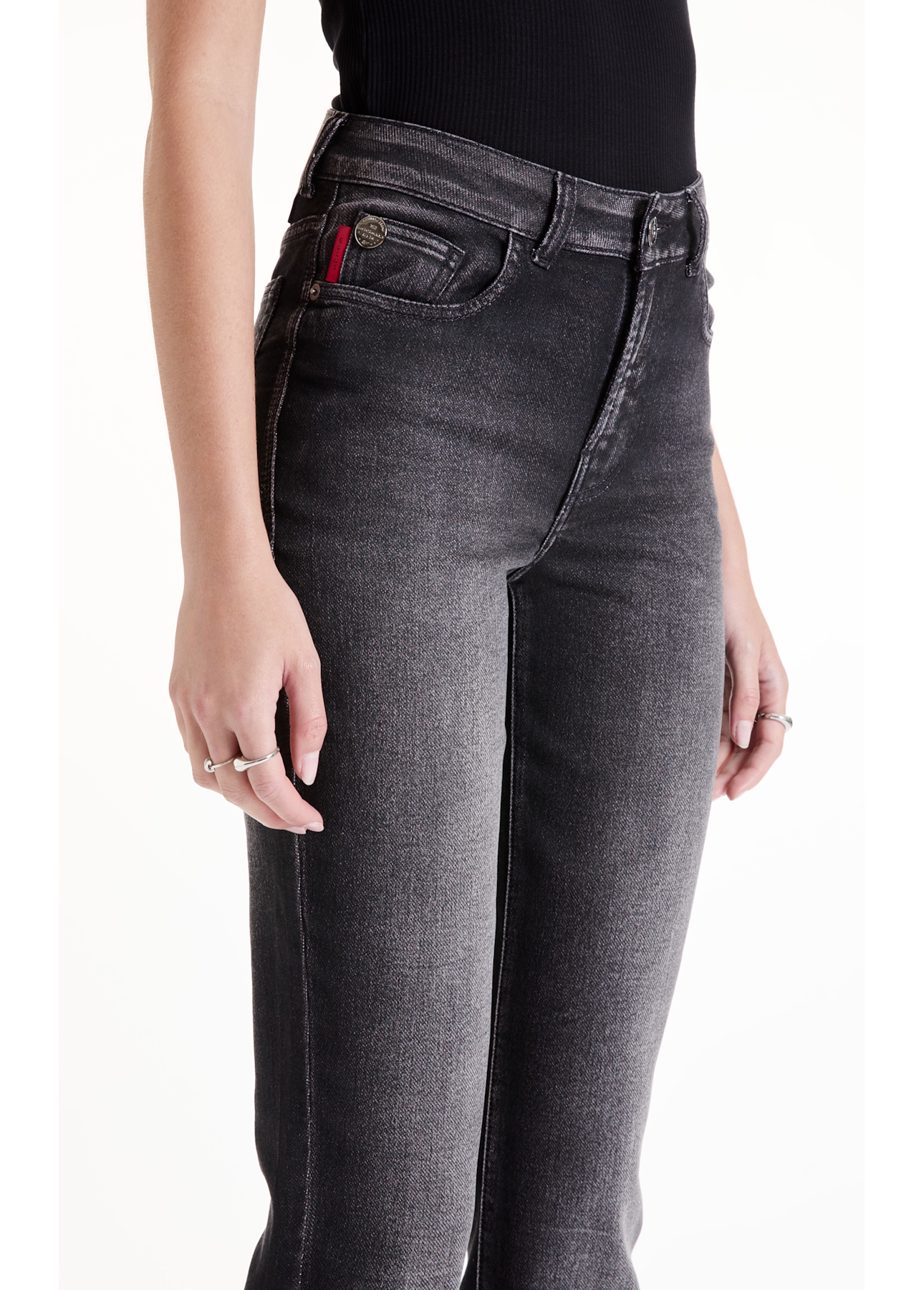 Calça Jogging Black Skinny 2134 - Lav.Escuro C/ Tie Dye