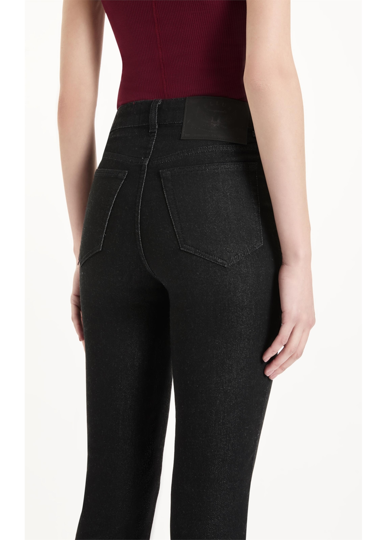 Calça Jogging Black Skinny Lav. 36 Amaciado C/ Resina