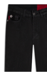 Calça Jogging Black Skinny Lav. 36 Amaciado C/ Resina