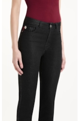 Calça Jogging Black Skinny Lav. 36 Amaciado C/ Resina