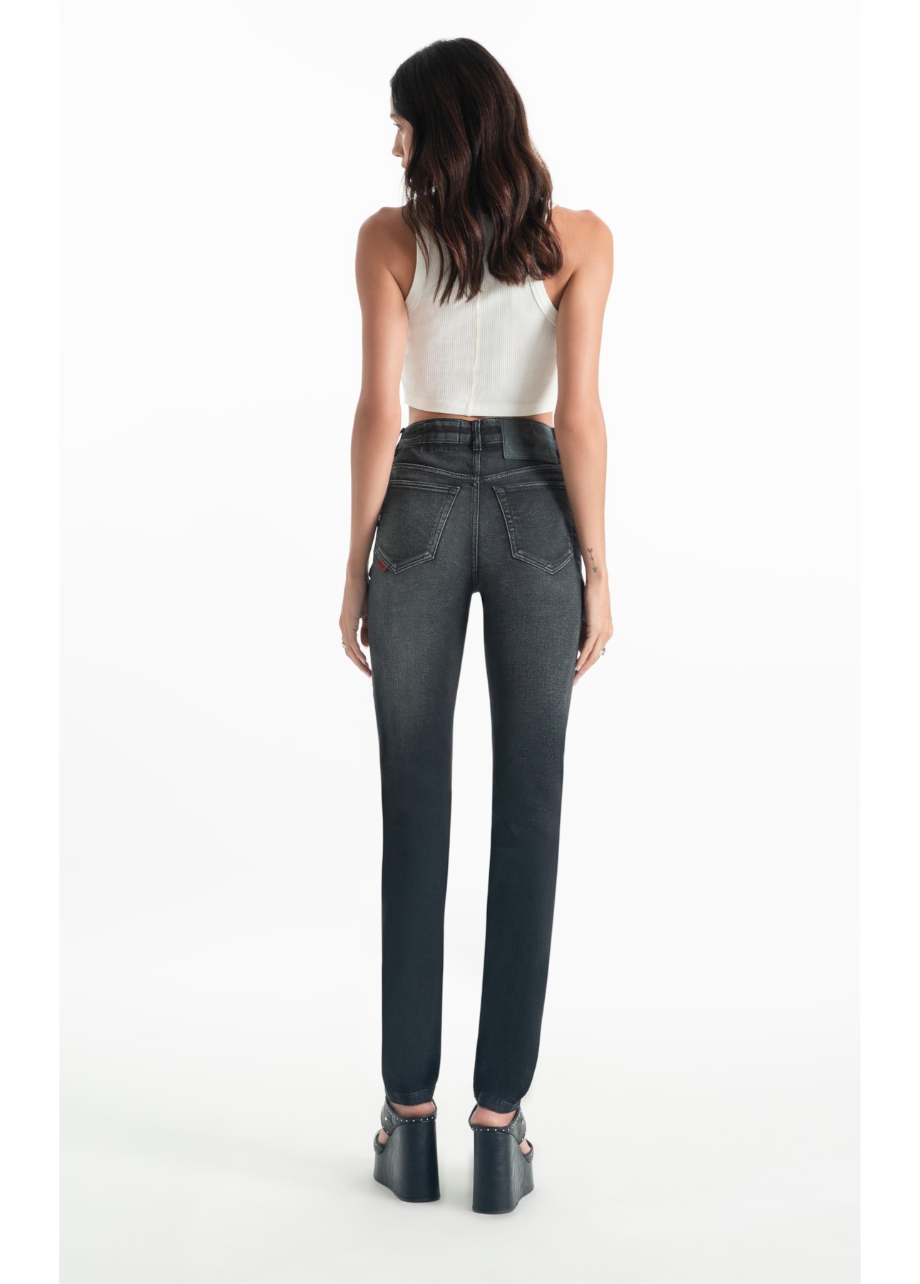 Calça Jogging Black  Skinny Lav. Escuro
