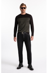 Calça Jogging Black Skinny Lav.Escuro