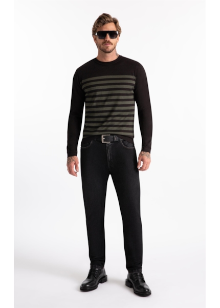 Calça Jogging Black Skinny Lav.Escuro