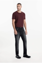 Calça Jogging Black Slim 1996-Lav.Black C/ Tie Dye