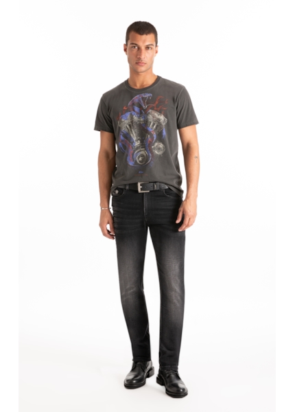 Calça Jogging Black Slim Lav.Black