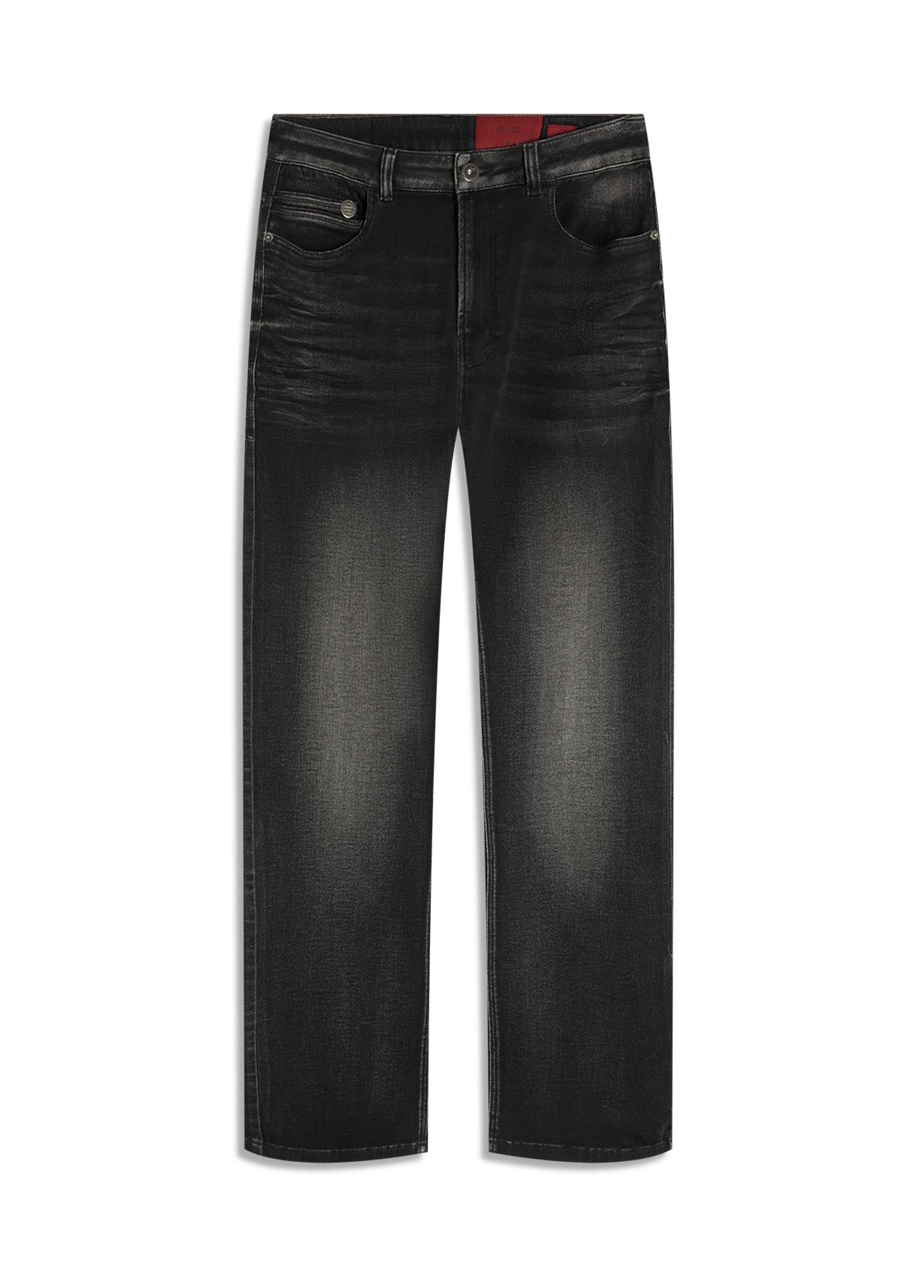 Calça Jogging Black Slim Lav.Black C/ 3d Pincelado
