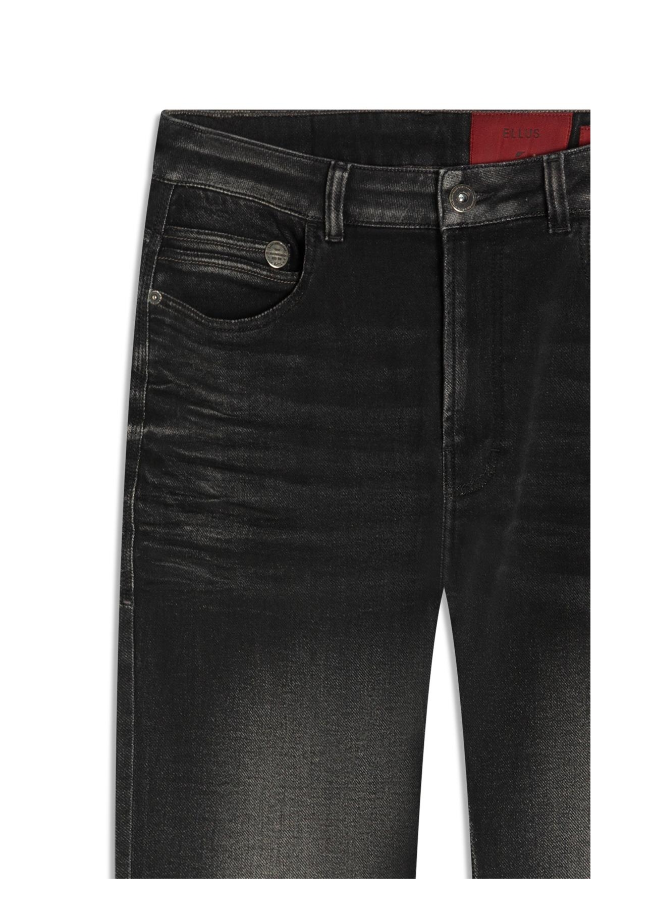 Calça Jogging Black Slim Lav.Black C/ 3d Pincelado
