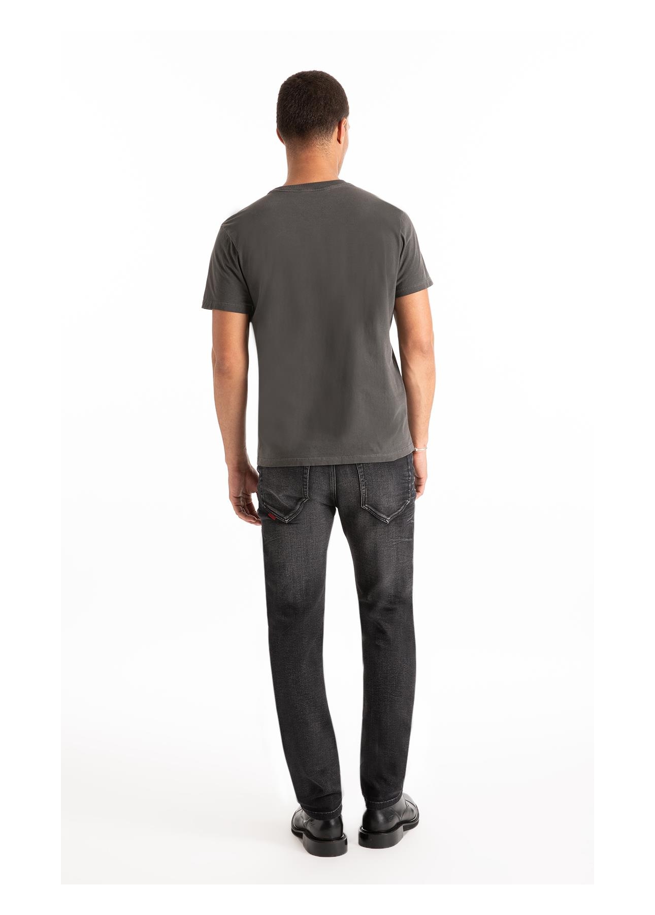 Calça Jogging Black Slim Lav.Black C/ 3d Pincelado