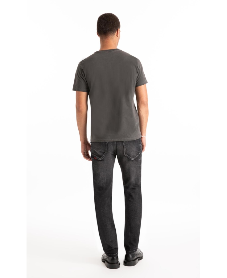 Calça Jogging Black Slim Lav.Black C/ 3d Pincelado