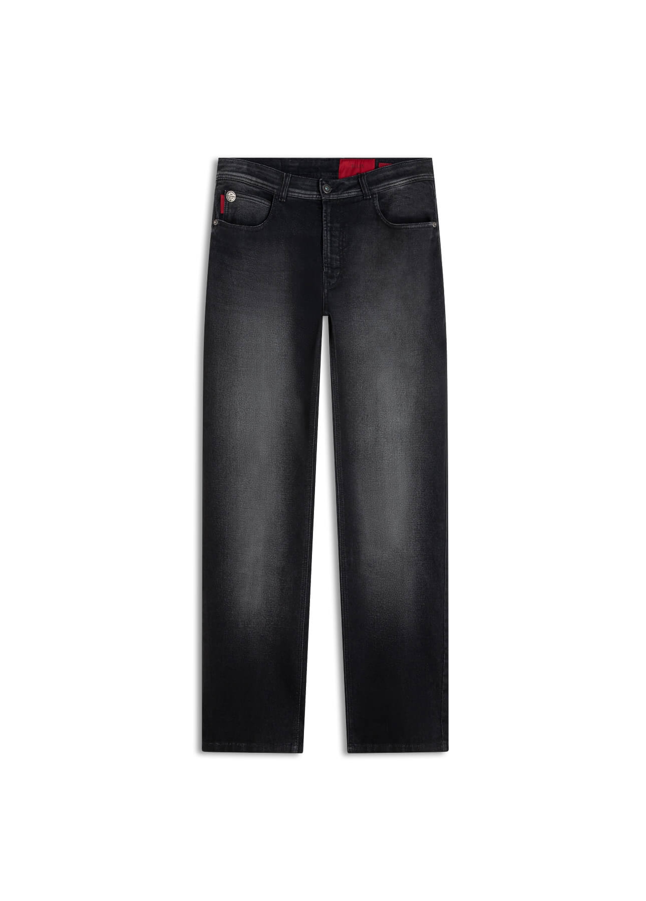 Calça Jogging Black Straight  Lav. Escuro C/ Tie Dye