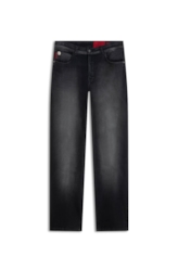 Calça Jogging Black Straight  Lav. Escuro C/ Tie Dye