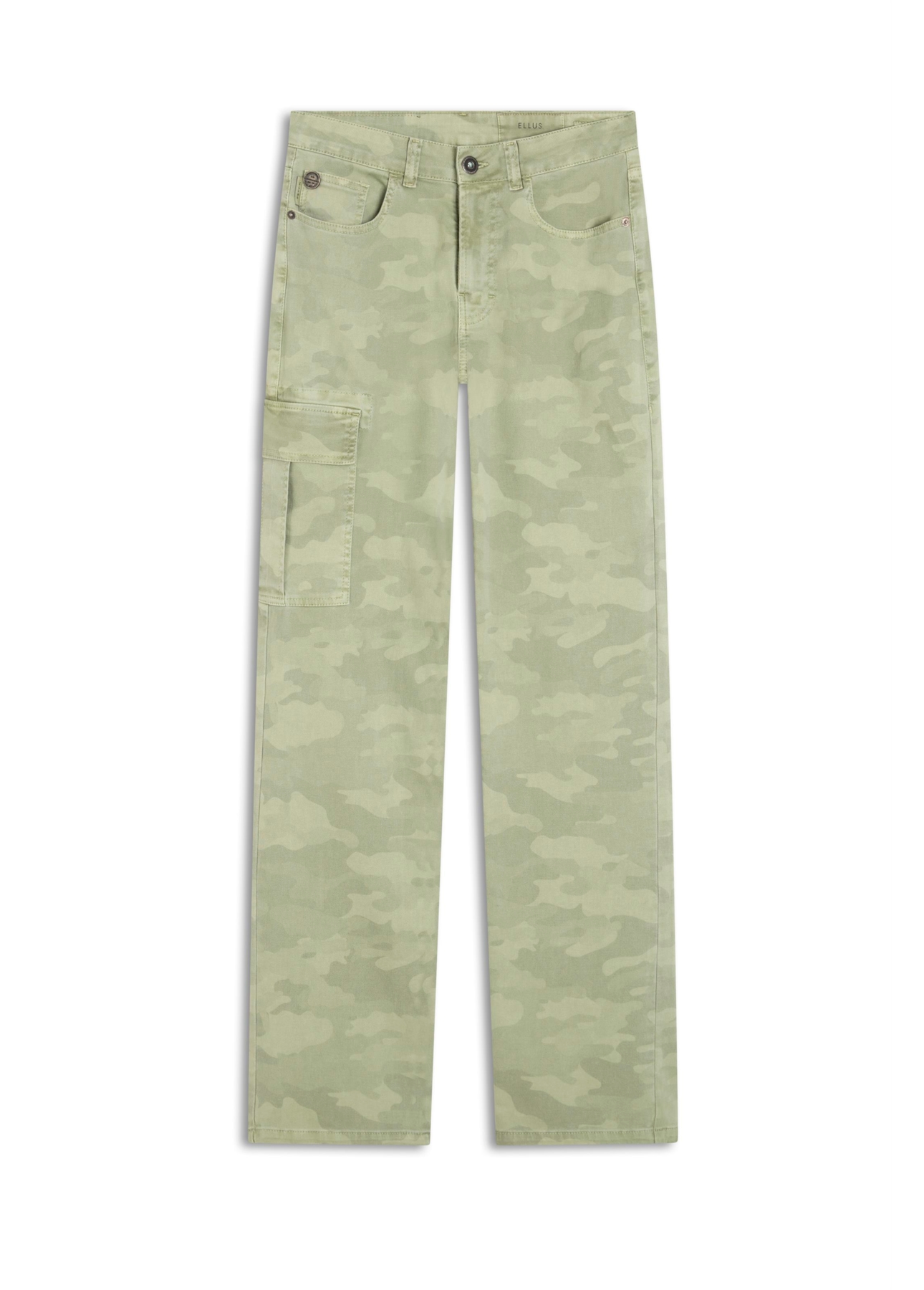 Calça Jogging Camo Cargo Verde