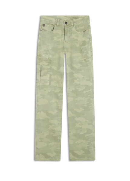 Calça Jogging Camo Cargo Verde