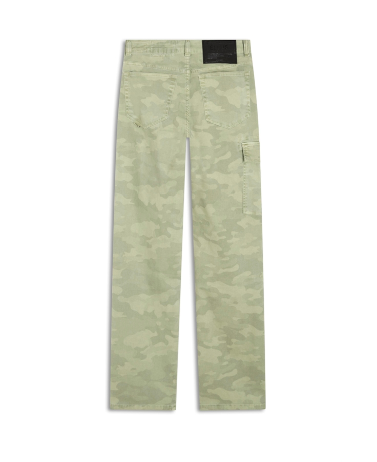 Calça Jogging Camo Cargo Verde