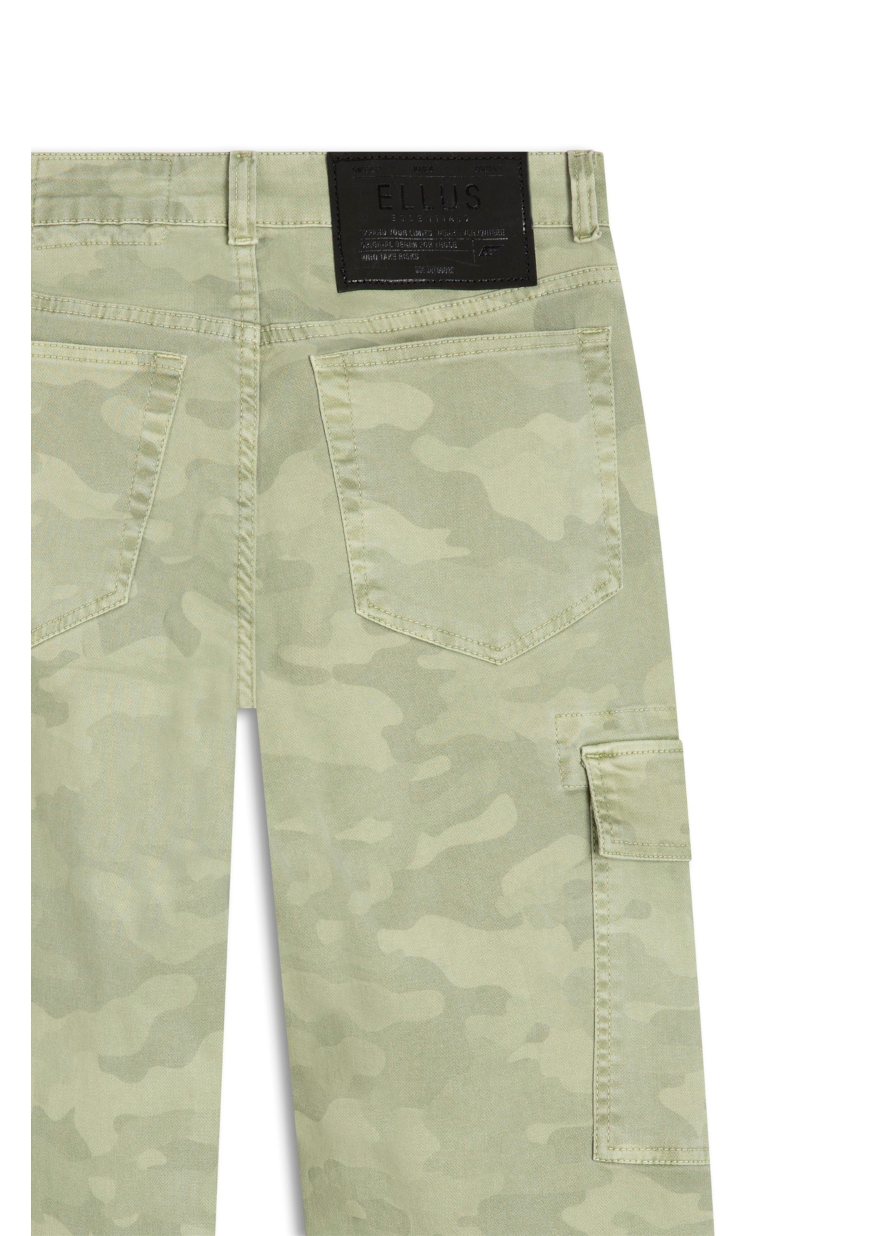 Calça Jogging Camo Cargo Verde
