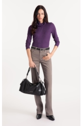 Calça Jogging Color Boot Cut Castor