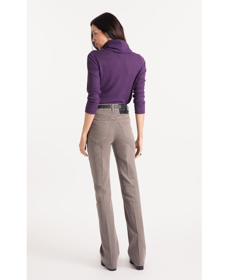 Calça Jogging Color Boot Cut Castor
