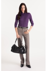 Calça Jogging Color Boot Cut Castor