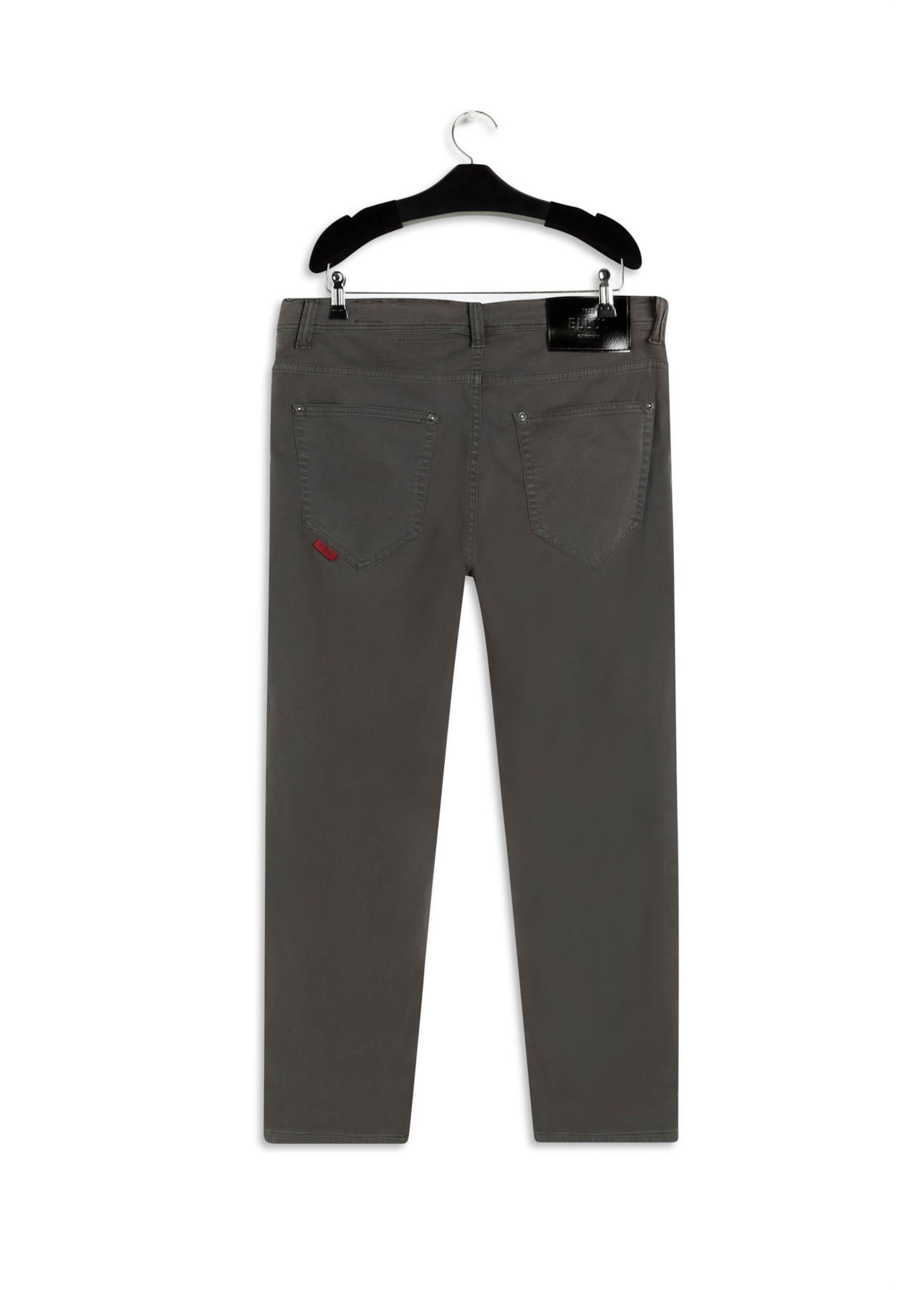 Calça Jogging Color Couro Charcoal