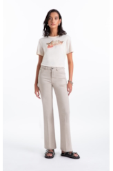 Calça Jogging Color Flare Caqui
