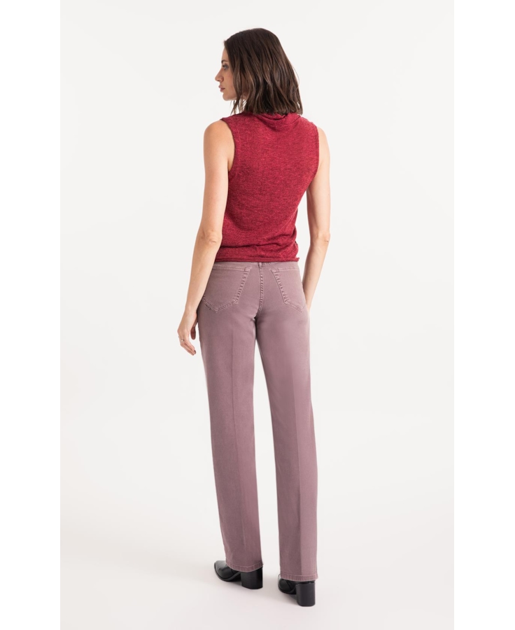 Calça Jogging Color (Gisele Reta) 5 Pockets Purple Gray