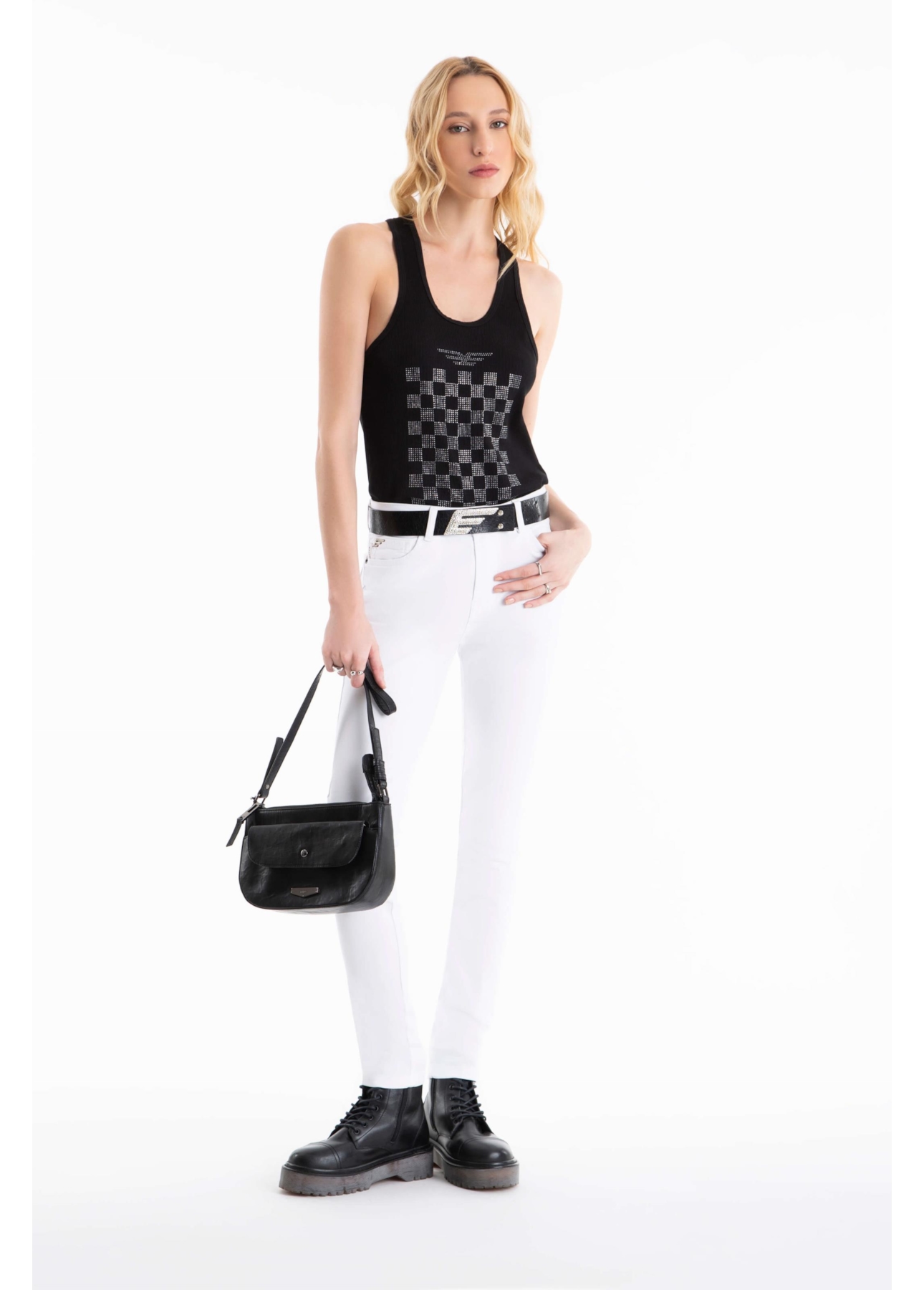 Calça Jogging Color Hiper Skinny Branco