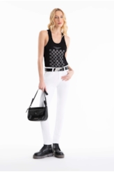 Calça Jogging Color Hiper Skinny Branco