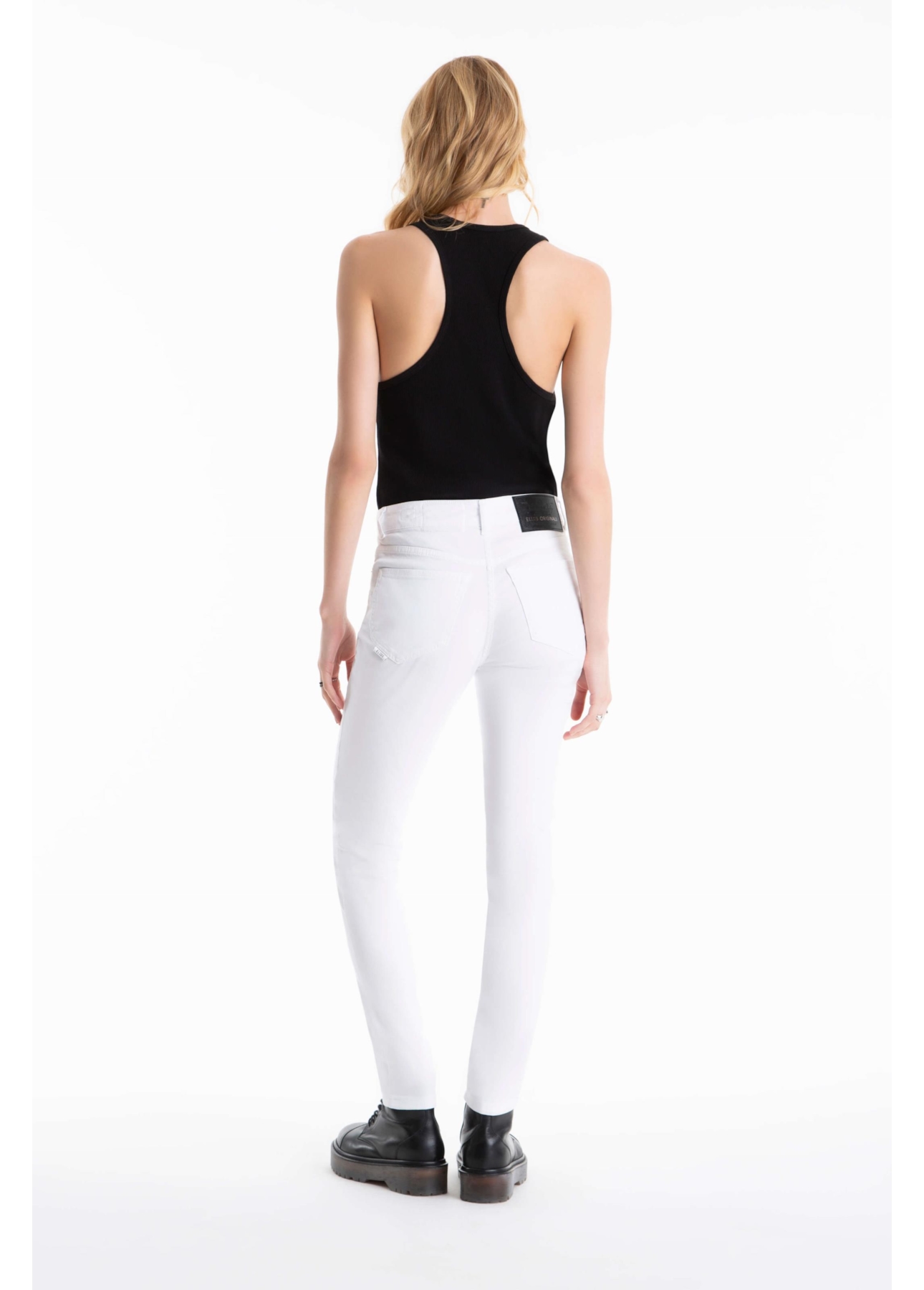 Calça Jogging Color Hiper Skinny Branco