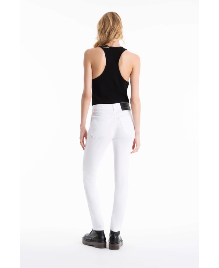 Calça Jogging Color Hiper Skinny Branco