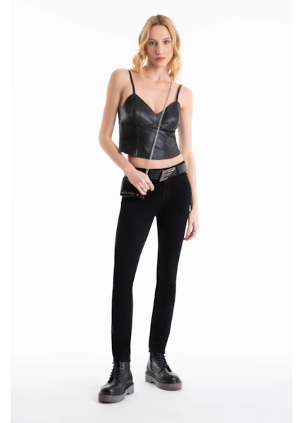 Calça Jogging Color Hiper Skinny Preto