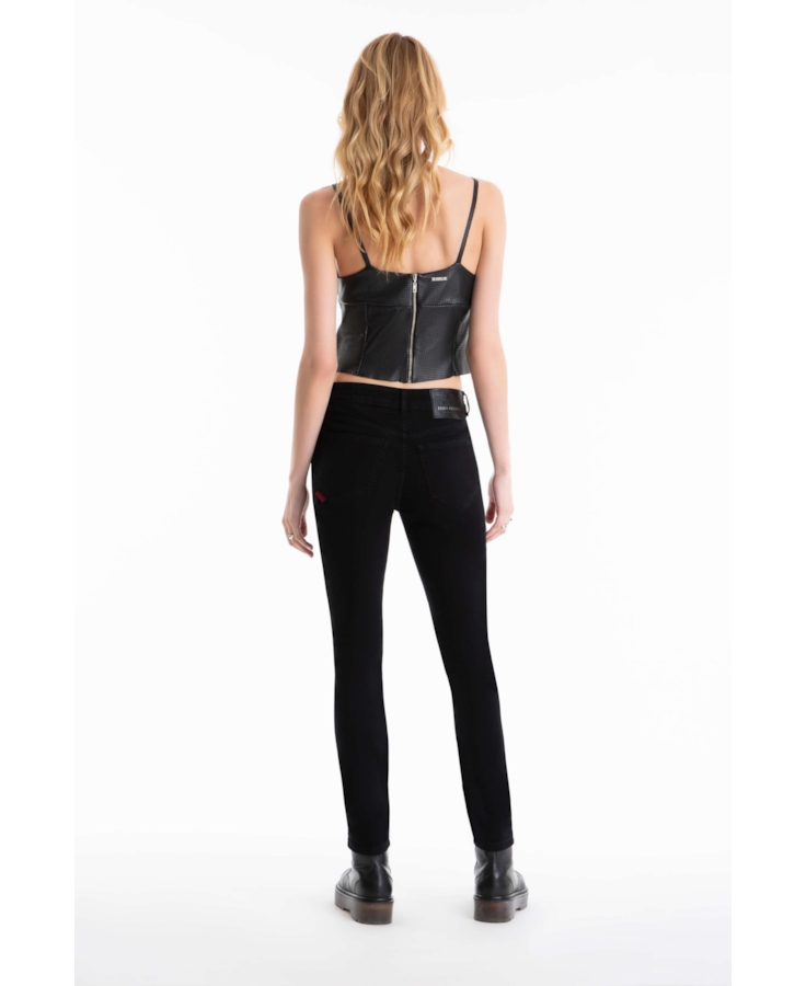 Calça Jogging Color Hiper Skinny Preto