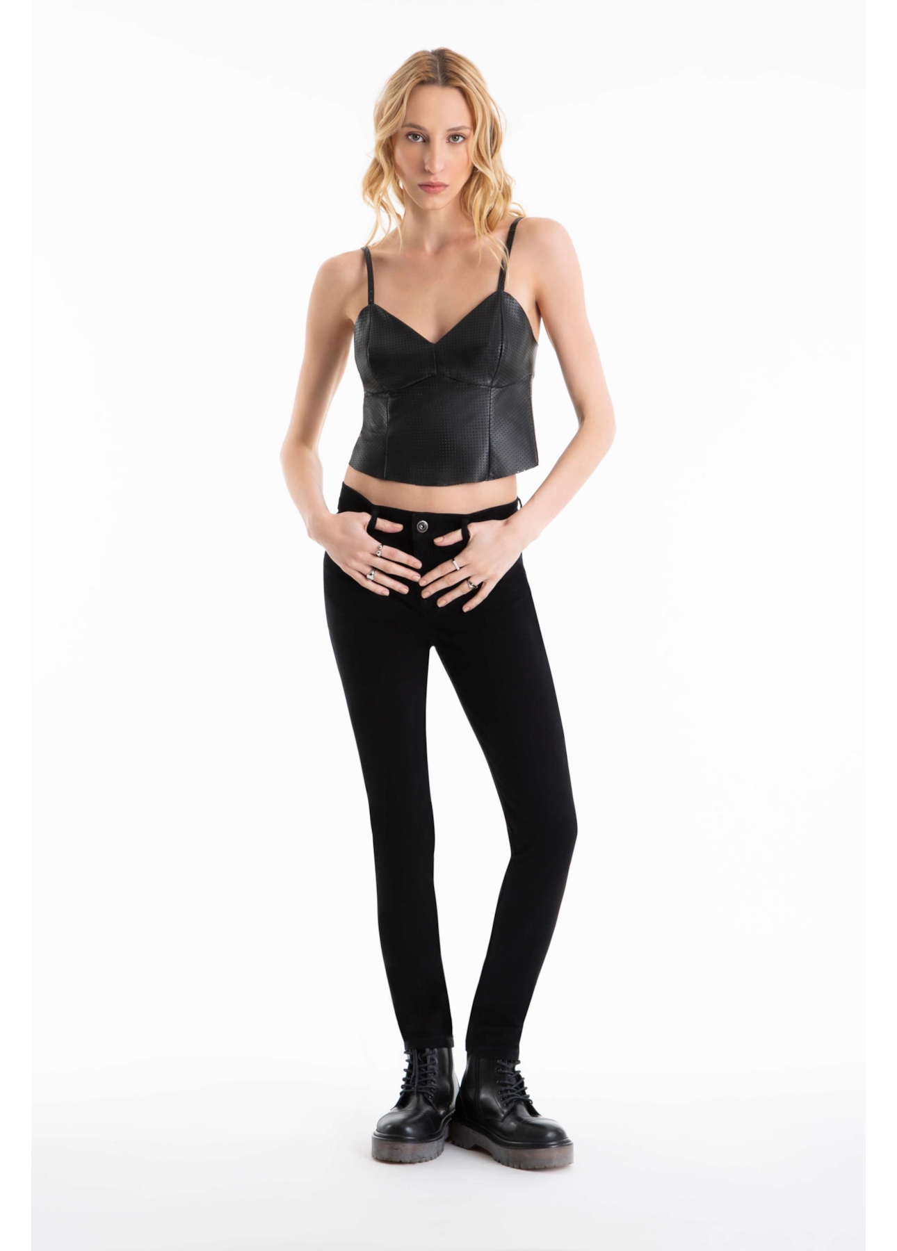Calça Jogging Color Hiper Skinny Preto
