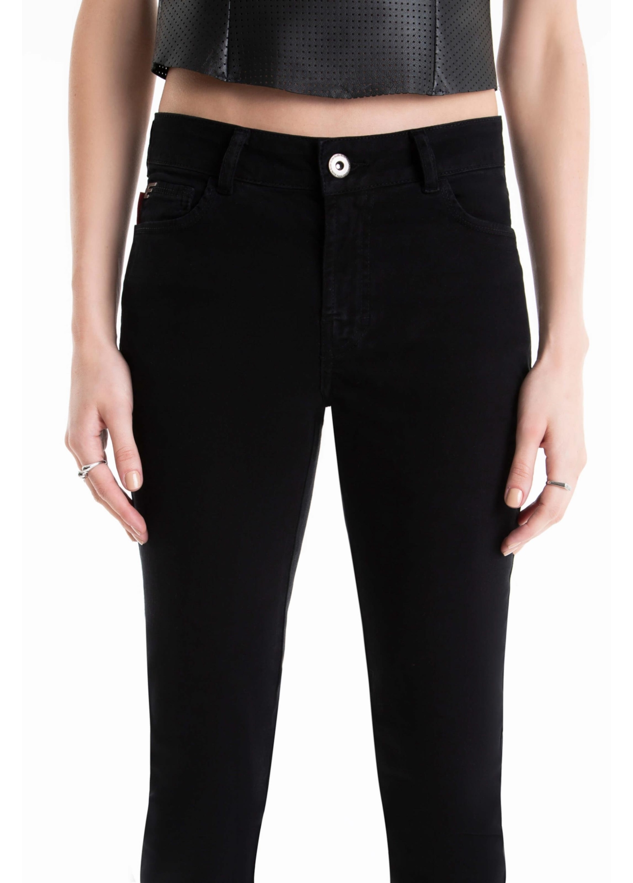 Calça Jogging Color Hiper Skinny Preto