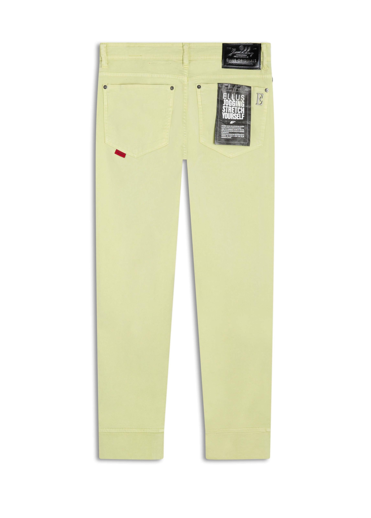 Calça Jogging Color Preppy Amarelo Limao