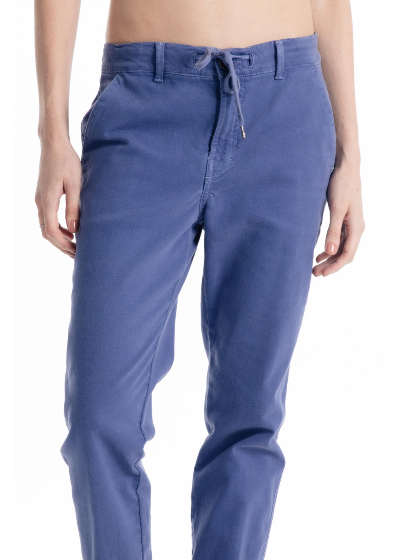 Calça Jogging Color Preppy Azul Jeans