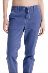 Calça Jogging Color Preppy Azul Jeans