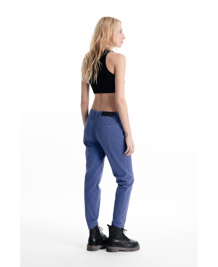 Calça Jogging Color Preppy Azul Jeans