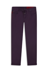 Calça Jogging Color Preppy e Asa Beringela