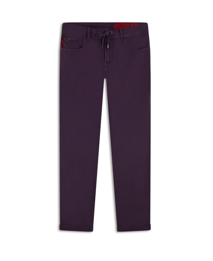 Calça Jogging Color Preppy e Asa Beringela