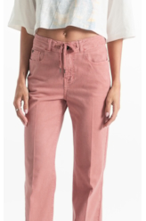 Calça Jogging Color Preppy Flare Et. Zetex Blush
