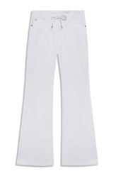 Calça Jogging Color Preppy Flare Et. Zetex Branco
