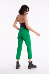Calça Jogging Color Preppy Ii e Verde Bandeira