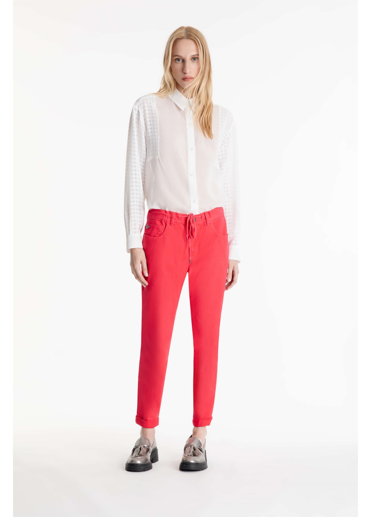 Calça Jogging Color Preppy Laranja
