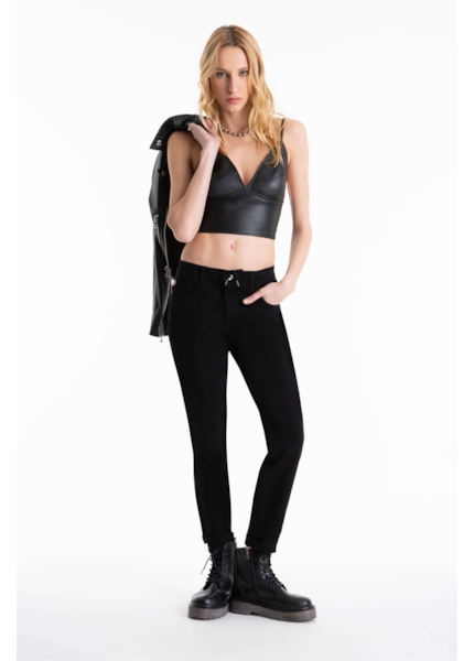 Calça Jogging Color Preppy Preto