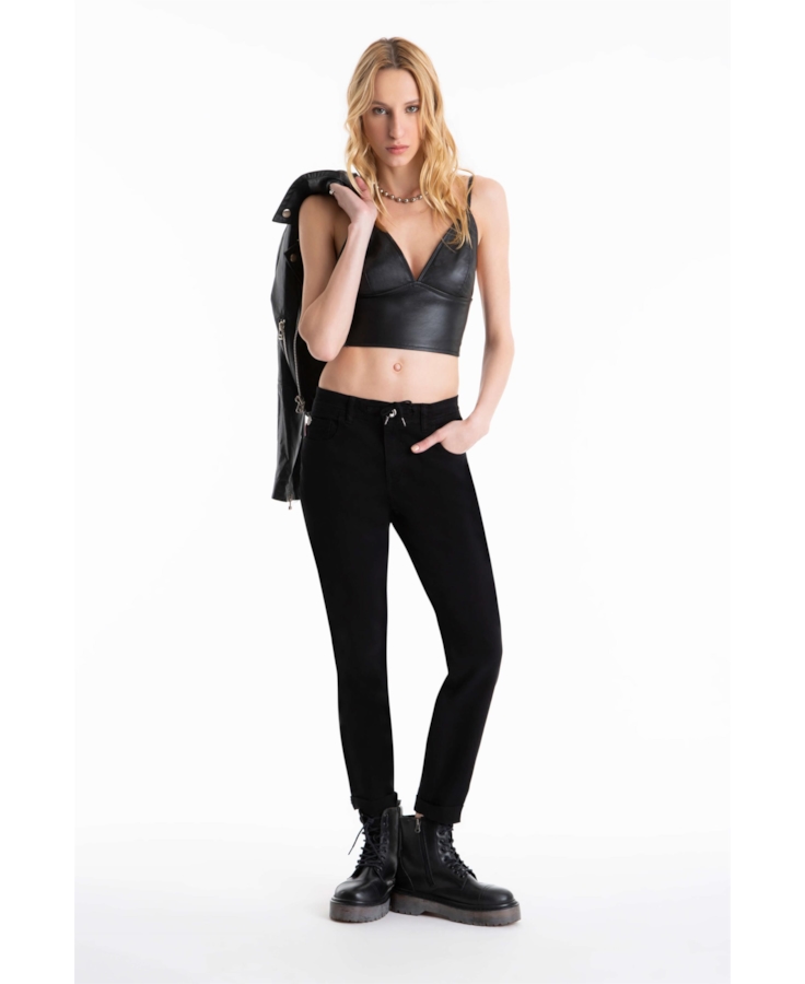 Calça Jogging Color Preppy Preto