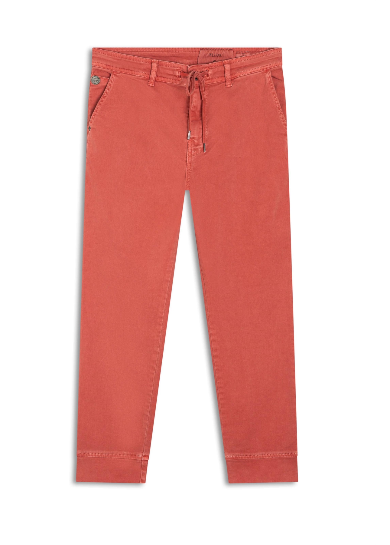 Calca Jogging Color Preppy Punho Goiaba